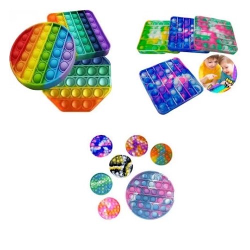 Антистресс сенсорная игрушка POP IT COLOR (POP KVM)