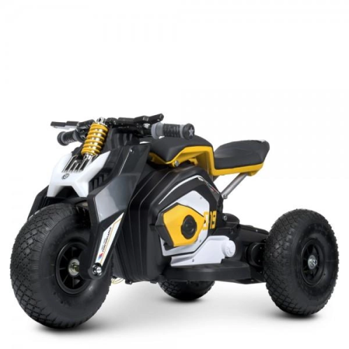 Детский мотоцикл Bambi Racer, желтый M 4827AL-6