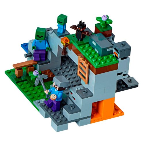 Lego Minecraft Пещера зомби (21141)