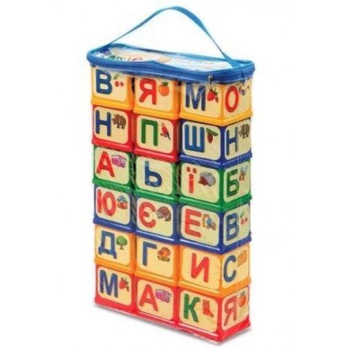 Кубики "Абетка" 70576 укр