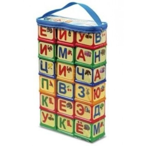 Кубики "Азбука" рус (70620)