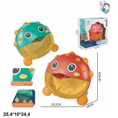 Игрушка для ванной Рыбка генератор пены 6004М
