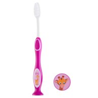 Зубная щетка Chicco 3-6 лет, малиновая 09079.10.20