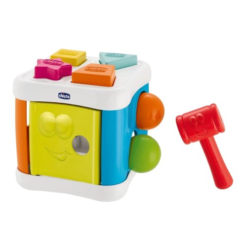 Игрушка-сортер Chicco Куб 2 в 1 "(09686.00)