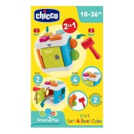 Игрушка-сортер Chicco Куб 2 в 1 "(09686.00)
