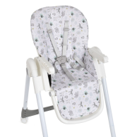 Стульчик для кормления Bambi экокожа, серый M 5673-11