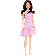 Кукла Mattel Барби Модница Barbie Fashionistas в платье в клетку HRH21