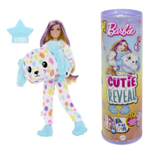 Кукла Mattel Barbie Cutie Reveal Цветные пушистики Далматинец Барби HRK41